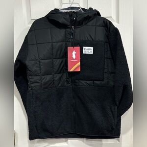 Cotopaxi Men's Medium Trico Hybrid Jacket Black NWT Hood Insulated Hooded